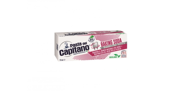 BAKING SODA - zubní pasta s jedlou sodou bicarbonou 75ml                                                                                                                                                                                                  