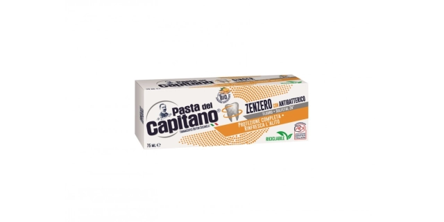ZENZERO CON ANTIBATTERICO - zubní pasta antibakteriální se zázvorem 75ml                                                                                                                                                                                  
