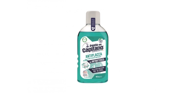 ANTIPLACCA CON ANTIBATTERICO - ústní voda ochrana proti plaku a kazu 400ml                                                                                                                                                                                