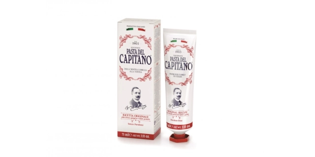 CAPITANO 1905 ORIGINAL RECIPE - premium zubní pasta s originální recept.75ml                                                                                                                                                                              