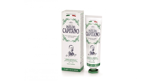 CAPITANO 1905 ZUBNÍ PASTA NATURAL HERBS 75 ML                                                                                                                                                                                                             