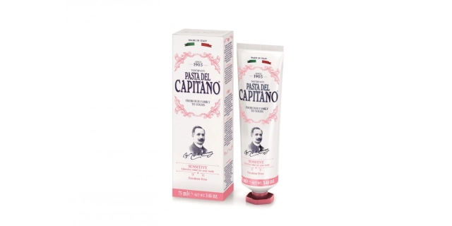 CAPITANO 1905 SENSITIVE - premium zubní pasta pro citlivé zuby 75ml                                                                                                                                                                                       