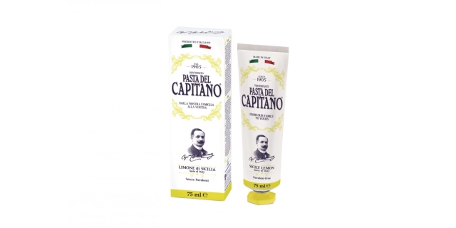CAPITANO 1905 SICILY LEMON - premium zubní pasta sicilský citron 75ml                                                                                                                                                                                     