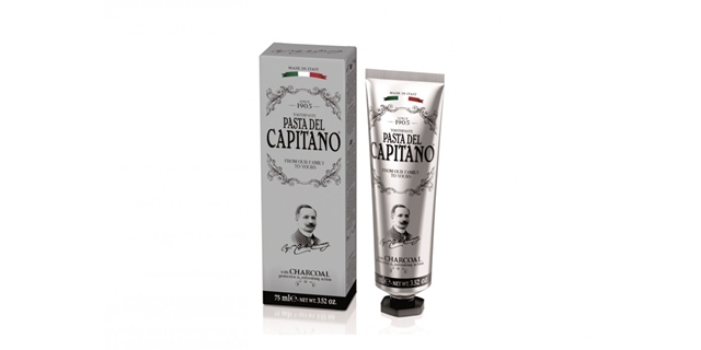 CAPITANO 1905 ZUBNÍ PASTA CHARCOAL 75 ML                                                                                                                                                                                                                  