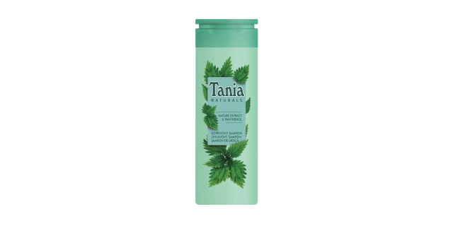 TANIA NATURALS vlasový šampon 400 ml kopřiva                                                                                                                                                                                                              