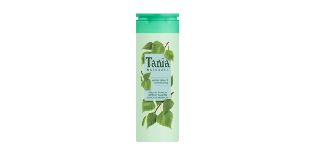 TANIA NATURALS vlasový šampon 400 ml bříza                                                                                                                                                                                                                