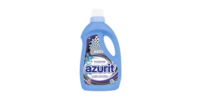 AZURIT speciální tekutý prací prostředek 25 dávek / 1 000 ml na černé a tmavé prádlo                                                                                                                                                                      