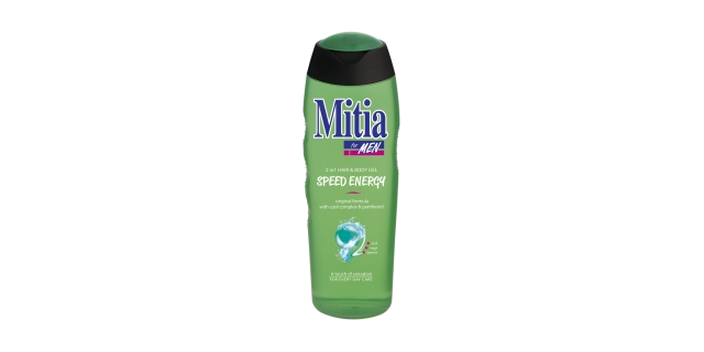 MITIA for men 2in1 sprchový gel 400 ml Speed energy                                                                                                                                                                                                       