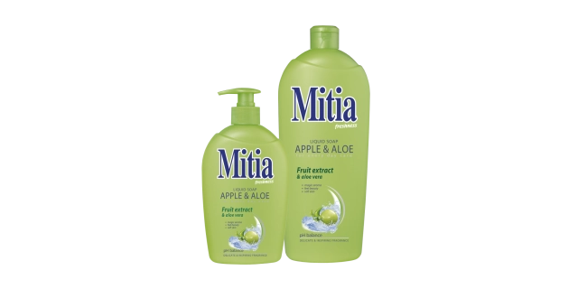 MITIA tekuté mýdlo refill 1000 ml Apple&Aloe                                                                                                                                                                                                              