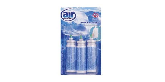 AIR menline happy spray osvěžovač refill 3x15ml Marine                                                                                                                                                                                                    