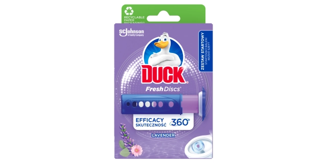 Duck Fresh Discs - čistič WC Levandule 36 ml                                                                                                                                                                                                              