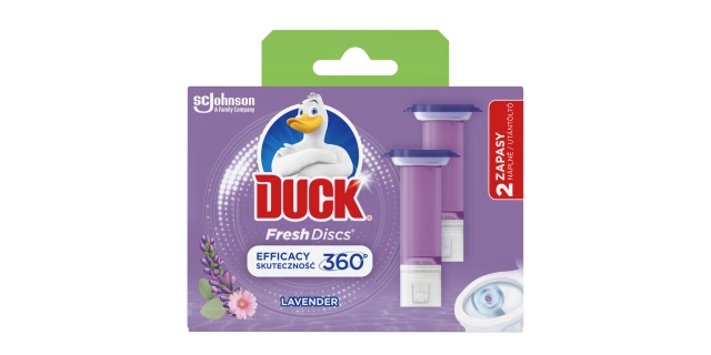 Duck Fresh Discs duonáplň Levandule 2x36 ml                                                                                                                                                                                                               