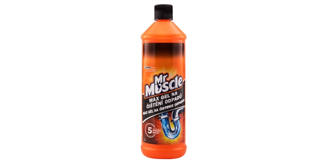 Mr Muscle Biologicky odbouratelny gel na čištění odpadů - NOVINKA 1000ml                                                                                                                                                                                  