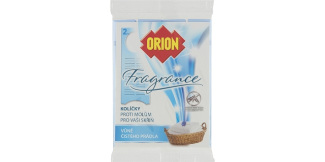 ORION FRAGRANCE kolíčky proti molům 2 ks                                                                                                                                                                                                                  