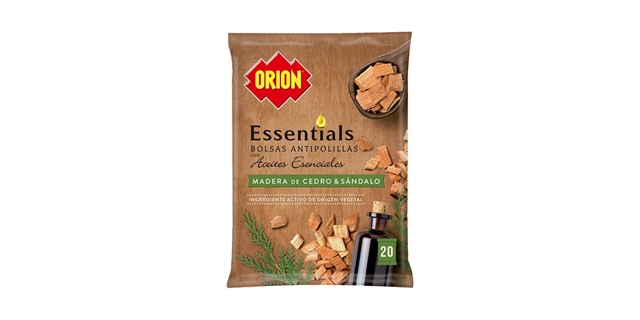 ORION ESSENTIALS kuličky cedrové a santalové dřevo 20 ks                                                                                                                                                                                                  