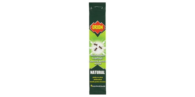 ORION NATURAL mucholapka pásky na okna 4 ks                                                                                                                                                                                                               