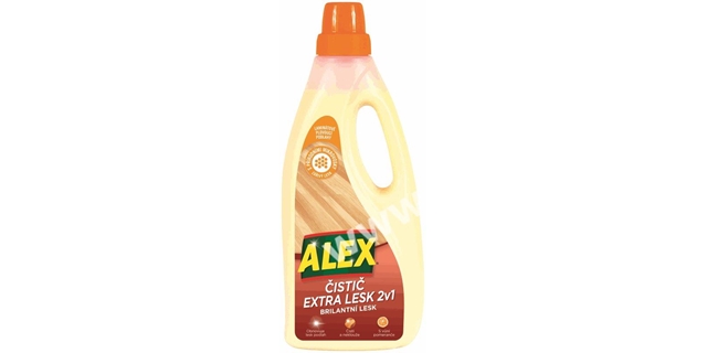 ALEX ČISTIČ EXTRA LESK 2 v 1 na laminát 750 ml                                                                                                                                                                                                            