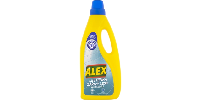 ALEX LEŠTĚNKA ZÁŘIVÝ LESK na vinyl, dlažbu, lino 750 ml                                                                                                                                                                                                   