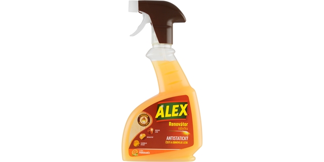 ALEX Renovátor nábytku antistatický pomeranč – sprej 375 ml                                                                                                                                                                                               