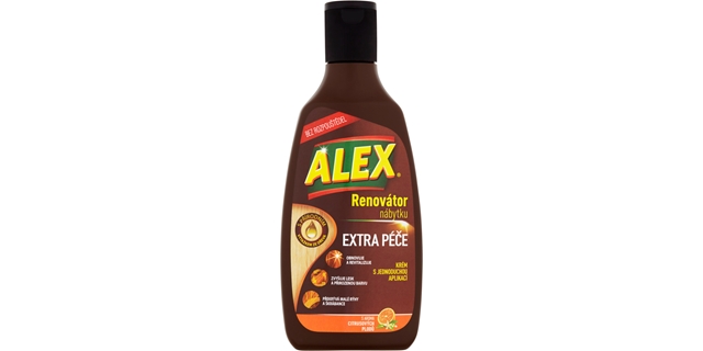 ALEX Renovátor nábytku extra péče – krém 250 ml                                                                                                                                                                                                           