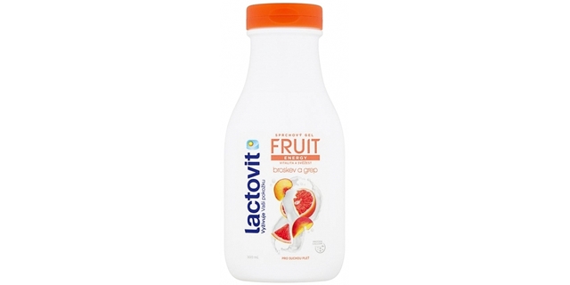 LACTOVIT FRUIT ENERGY sprchový gel broskev a grep Vitalita a svěžest 300 ml                                                                                                                                                                               