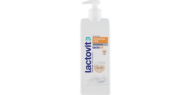 LACTOVIT LACTOOIL tělové mléko intenzivní péče 400 ml                                                                                                                                                                                                     