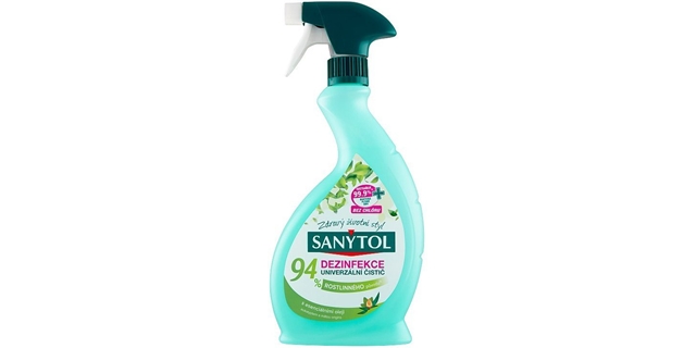 SANYTOL Dezinfekce 94% rostlinného původu sprej 500 ml                                                                                                                                                                                                    