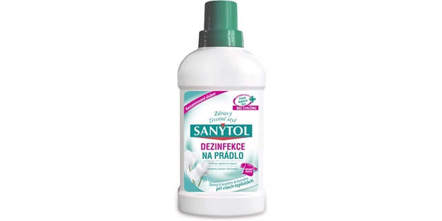 SANYTOL Dezinfekce na prádlo bílé květy 500 ml                                                                                                                                                                                                            