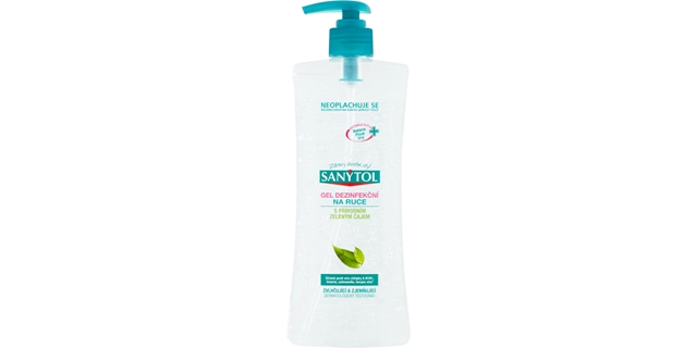 SANYTOL Dezinfekční gel na ruce 500 ml                                                                                                                                                                                                                    