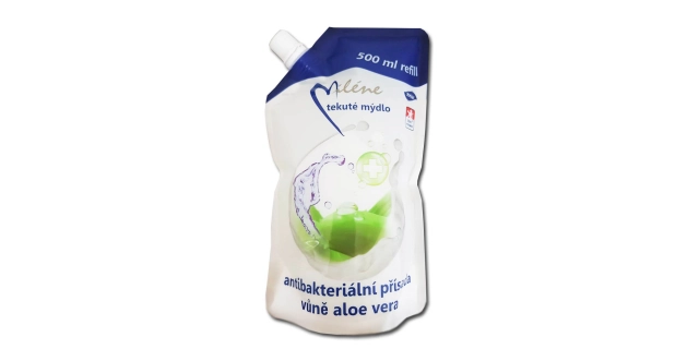 Miléne tekuté mýdlo antibakteriální s Aloe Vera 500 ml náhradní náplň                                                                                                                                                                                     