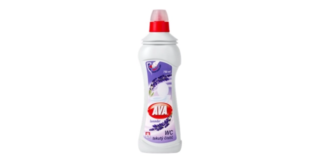 AVA tekutý čistič WC 750 ml lavender                                                                                                                                                                                                                      