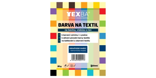 TEXBA č.07 Nám.modrá 20g                                                                                                                                                                                                                                  