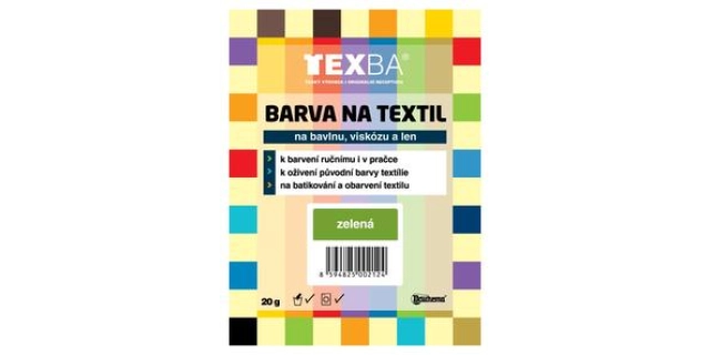 TEXBA č.08 zelená 20g                                                                                                                                                                                                                                     