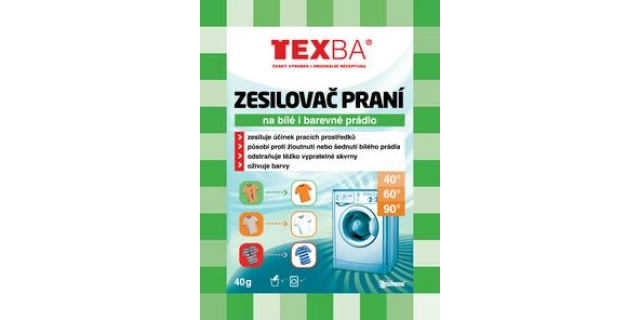 TEXBA Zesilovač praní (Bella) 40g                                                                                                                                                                                                                         