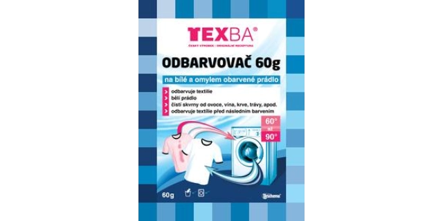 TEXBA Odbarvovač 60 g                                                                                                                                                                                                                                     