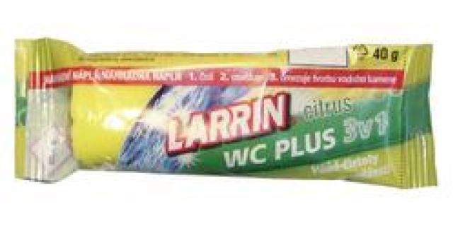 LARRIN WC Plus Citrus 40g NN zelený                                                                                                                                                                                                                       