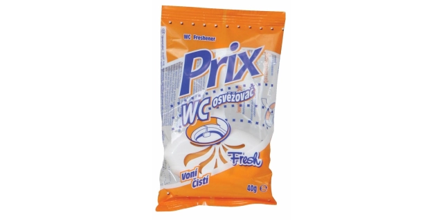 PRIX WC Osvěžovač oranžový 40g                                                                                                                                                                                                                            