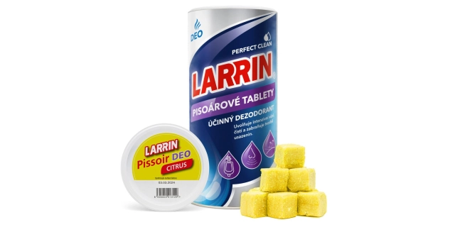 LARRIN WC Pissoir deo (tuba)-citrus 900g                                                                                                                                                                                                                  