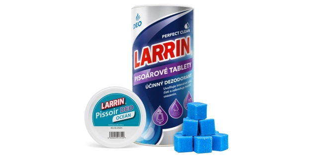 LARRIN WC Pissoir deo (tuba)- oceán 900g                                                                                                                                                                                                                  