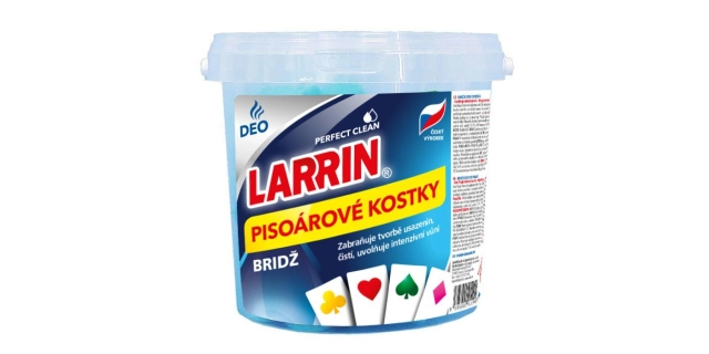 LARRIN Pisoárové kostky BRIDŽ - borovice 1kg                                                                                                                                                                                                              