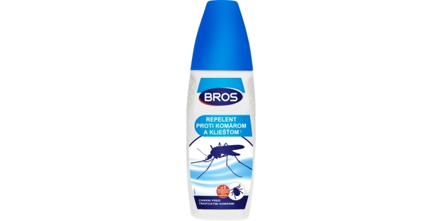 BROS – repelent proti komárům a klíšťatům 100 ml                                                                                                                                                                                                          