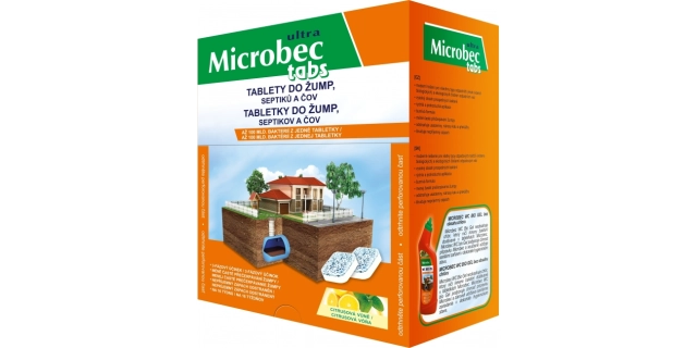 BROS – Microbec tablety do žump, septiků a ČOV (â 16ks)                                                                                                                                                                                                   