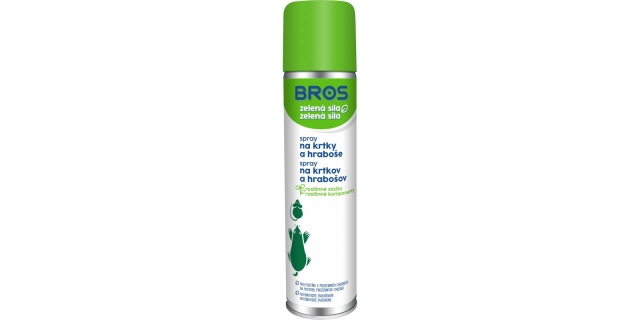 Zelená síla - spray na krtky a hrašoše 400 ml                                                                                                                                                                                                             
