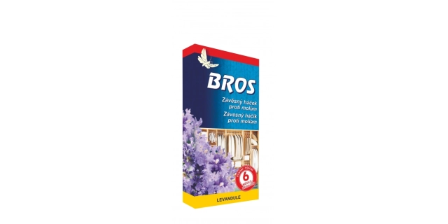 BROS – háček proti molům s vůní levandule                                                                                                                                                                                                                 