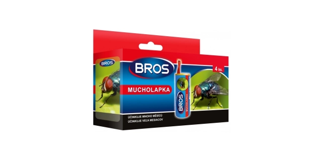 BROS – mucholapka 4 ks                                                                                                                                                                                                                                    