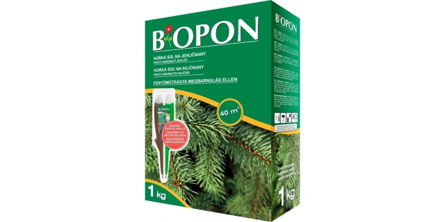 B*OPON na jehličnany proti hnědnutí jehličí 3kg                                                                                                                                                                                                           