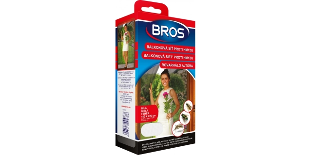 BROS – okenní síť proti hmyzu 130x150                                                                                                                                                                                                                     