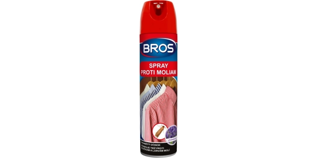 BROS – spray proti molům 210/150 ml                                                                                                                                                                                                                       