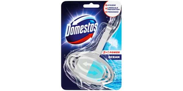 Domestos WC blok 3v1 klec Ocean 35g                                                                                                                                                                                                                       