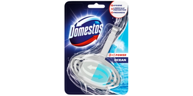 Domestos WC blok 3v1 klec Ocean 35g                                                                                                                                                                                                                       